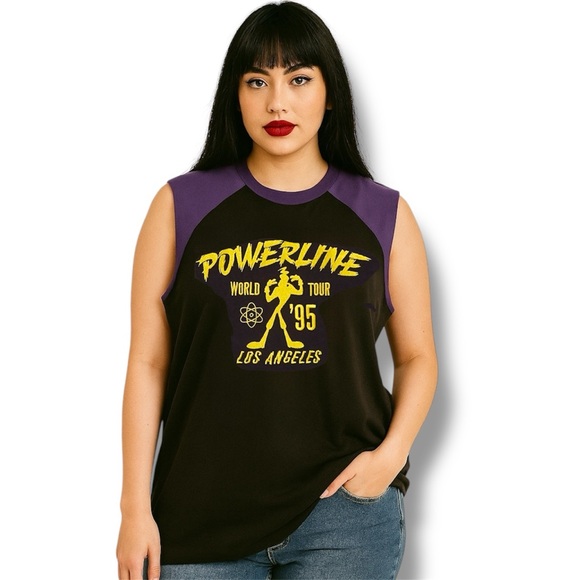 Her Universe Tops - Disney A Goofy Movie Powerline World Tour Tank Top